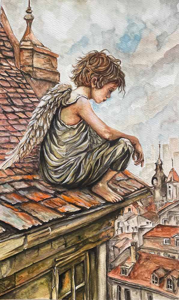 KURU KALEM SULU BOYA