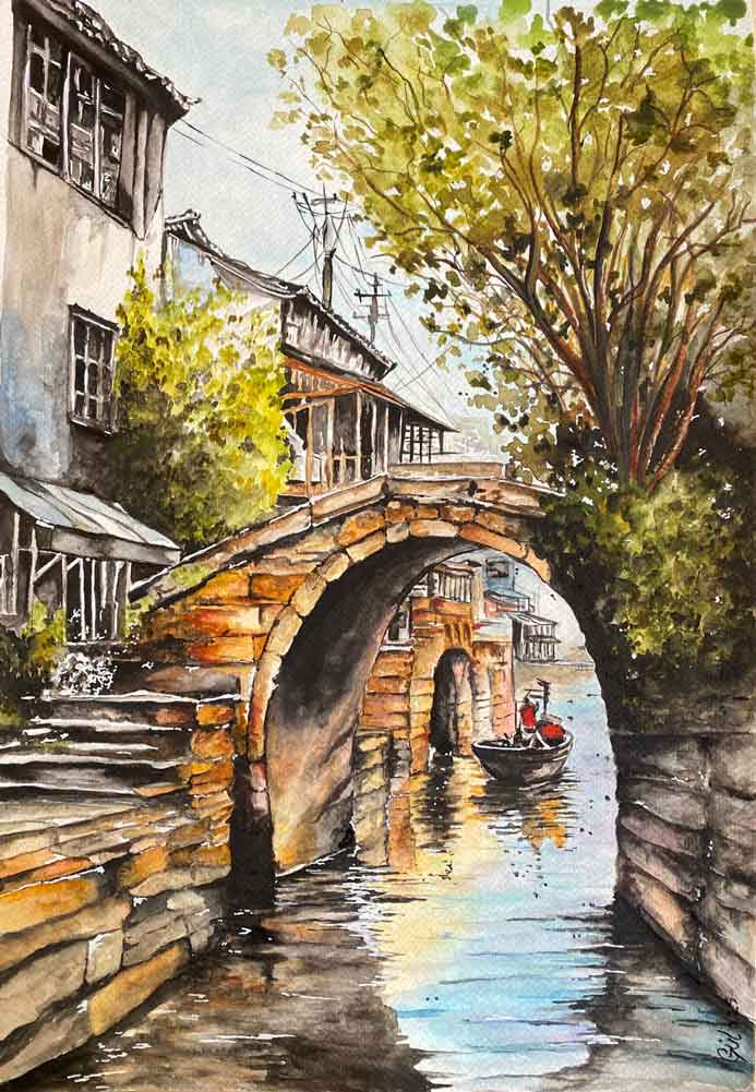 KURU KALEM SULU BOYA